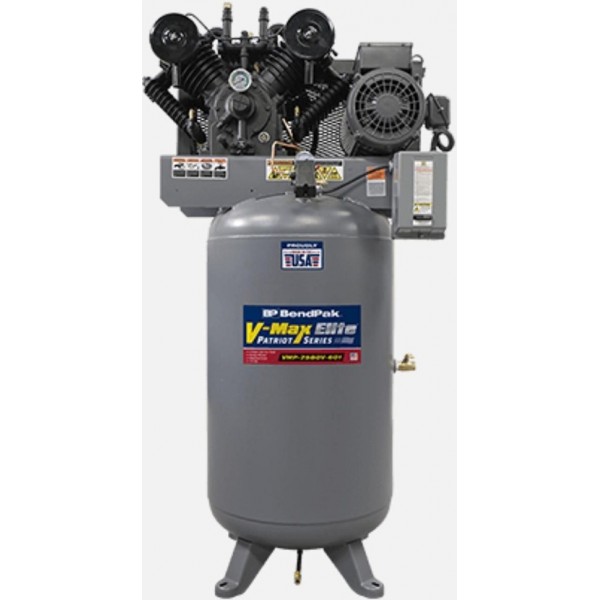 Bendpak Patriot Air Compressor 80 Gallon Vertical Tank