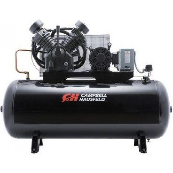 Campbell Hausfeld 120 Gallon Horizontal 10 HP TX0314 3 Phase 230V