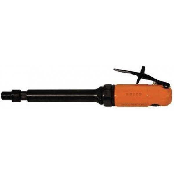 Cleco Dotco Inline Extended Die Grinder 28000 RPM 0.3 HP 1/4' Collet Rear Exhaust
