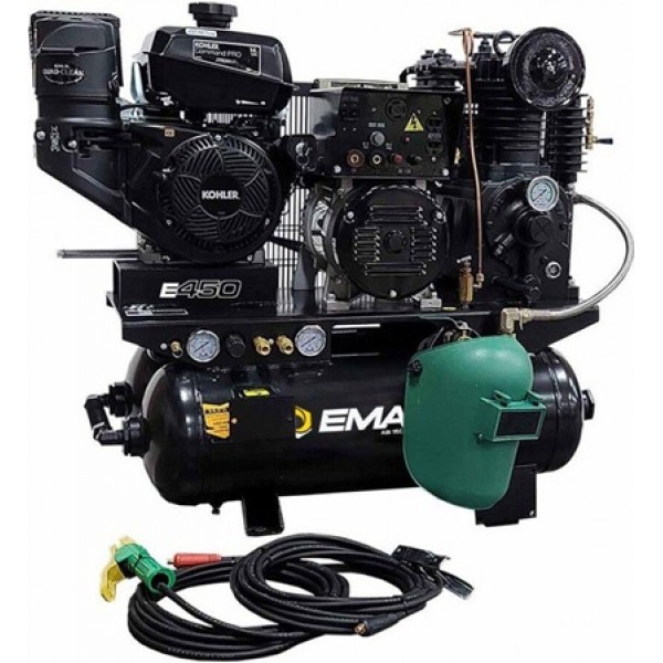 EMAX 20 Gallon 14HP Kohler Engine Gasoline Powered Air Compressor