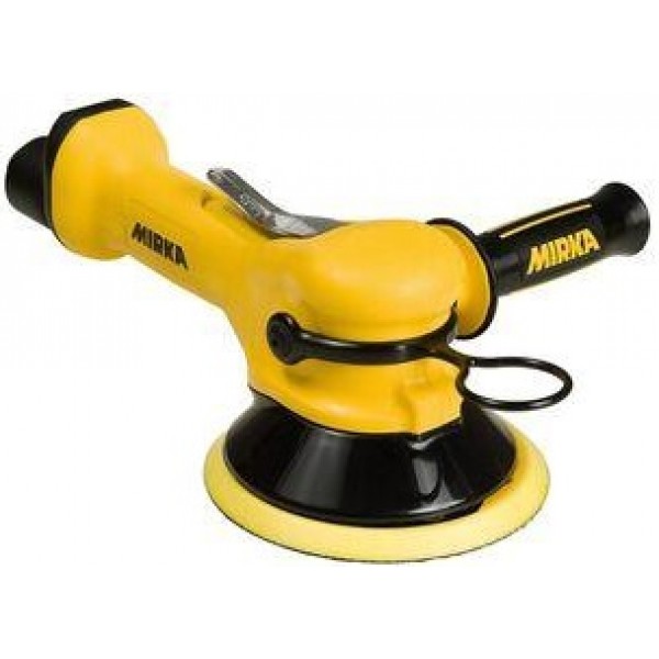 Mirka 6 In. Disc Two-Handed Vacuum-Ready Orbit Air Sander