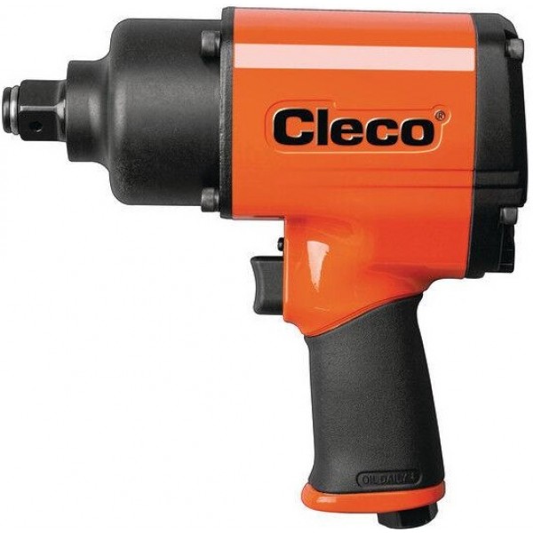 Cleco 3/4In Metal Air Impact Wrench with Pin Detent Retainer