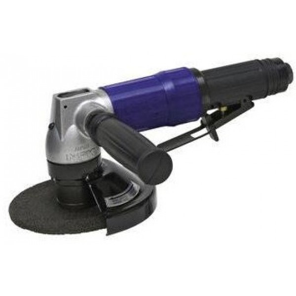 Michigan Pneumatic 0.87HP 12000 RPM 5 In. Wheel Guard Dead Handle Angle Grinder