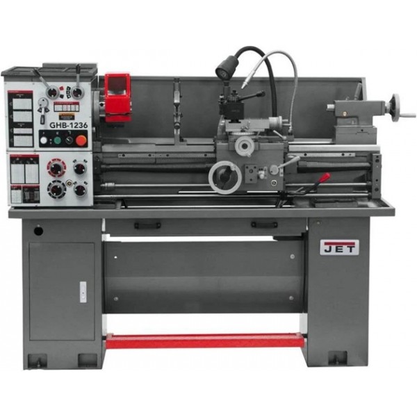 JET 12 x 36 Geared Head Bench Lathe with ACU-RITE 203 DRO