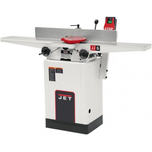 JET JJ-6HHDX 6 In. Long Bed Jointer with Helical Head Kit