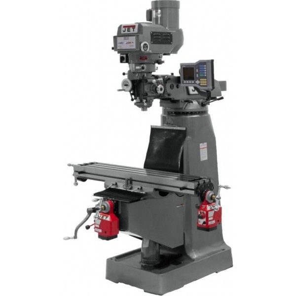 JET JTM-4VS Mill with X and Y-Axis Powerfeeds