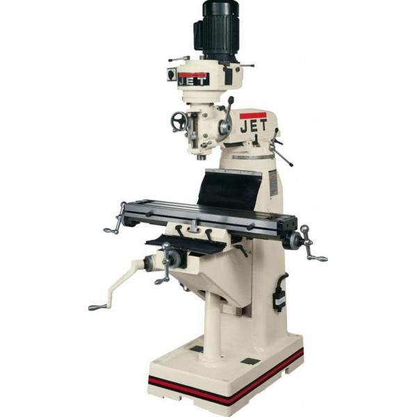 JET JVM-836-3 MIll with ACU-Rite 203 DRO with X-Axis Powerfeed