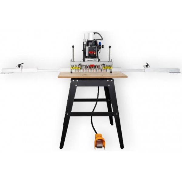 Maksiwa International Boring Machine 1 Phase 110V 13 Spindle Pneumatic Line