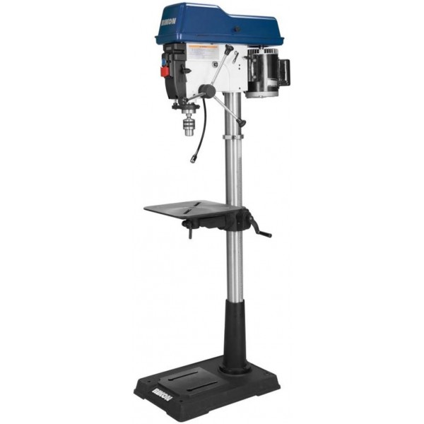RIKON 17 In. VS Drill Press with 6 In. Quill Travel & Digital RPM Readout