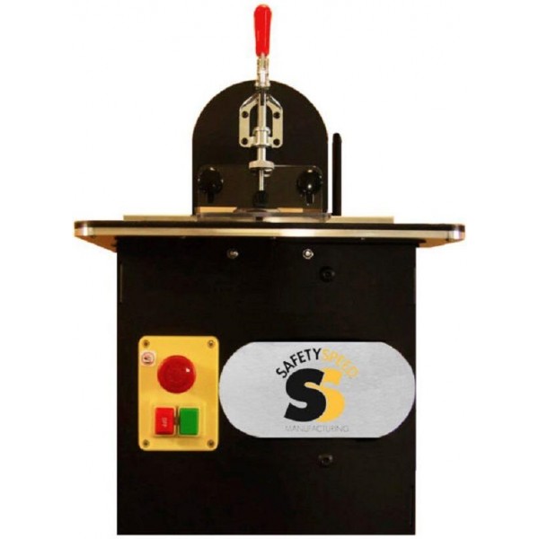 Safety Speed Mfg Tabletop Screw Pocket Machine