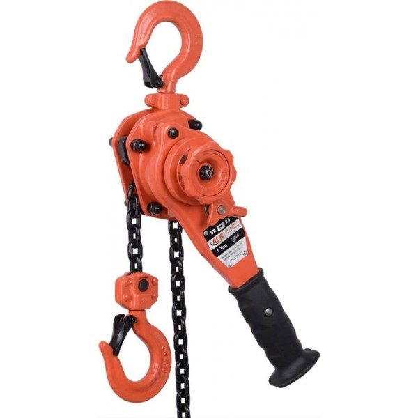 Atlas Lifting and Rigging ALH 1 Ton Lever Chain Hoist 20 Ft. Chain with Overload Protection