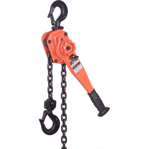 Atlas Lifting and Rigging Titon 3.2 Ton Lever Hoist 7050 lbs 20 Ft. Chain