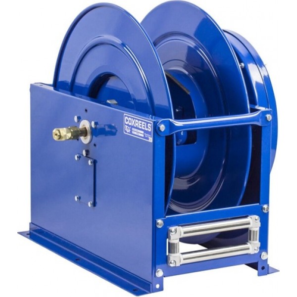 Coxreels Spring Driven Dual Hose Reel 1/2in x 100' 300PSI No Hose