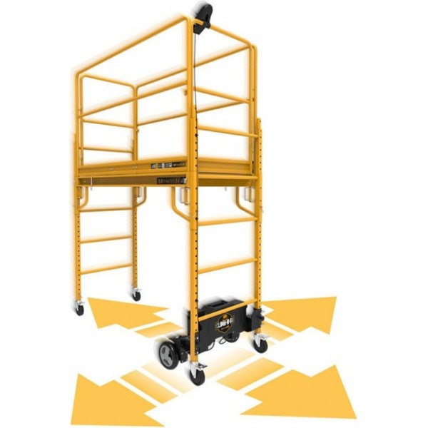 Metaltech Climb-N-Go Complete Motorized Jobsite 6ft Baker Scaffold Kit Metaltech Climb-N-Go Complete Motorized Jobsite 6ft Baker Scaffold Kit