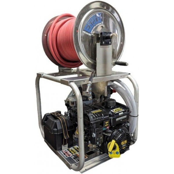 Aaladin Cleaning Systems 11 GPM 300 PSI Soft Wash System with 6.5HP Vanguard Engine & P40 Comet Pump