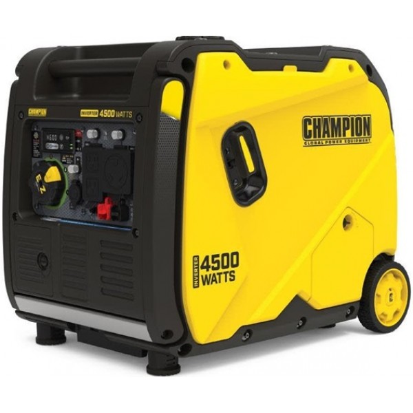 Champion Power Equipment Champion 4500-Watt RV Ready Inverter Generator with Quiet Technology and CO Shield