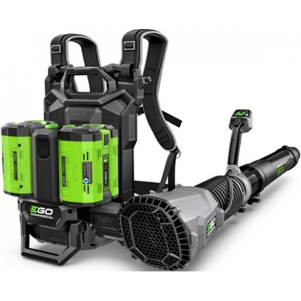 EGO Commercial Backpack Blower Kit 800 CFM with 2x 10Ah Battery & 560W Charger