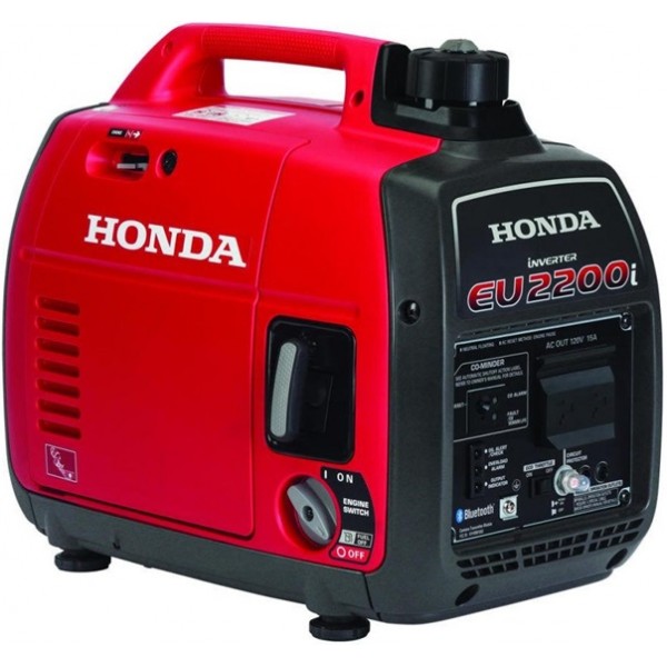 Honda Inverter Generator Gas 121cc 2200W with CO Minder