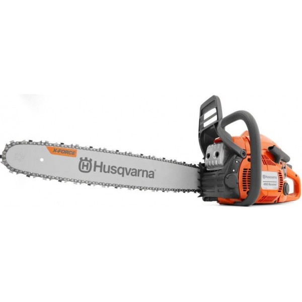 Husqvarna 450 Rancher 20 Inch Bar Gasoline-Powered Rear Handle Chainsaw
