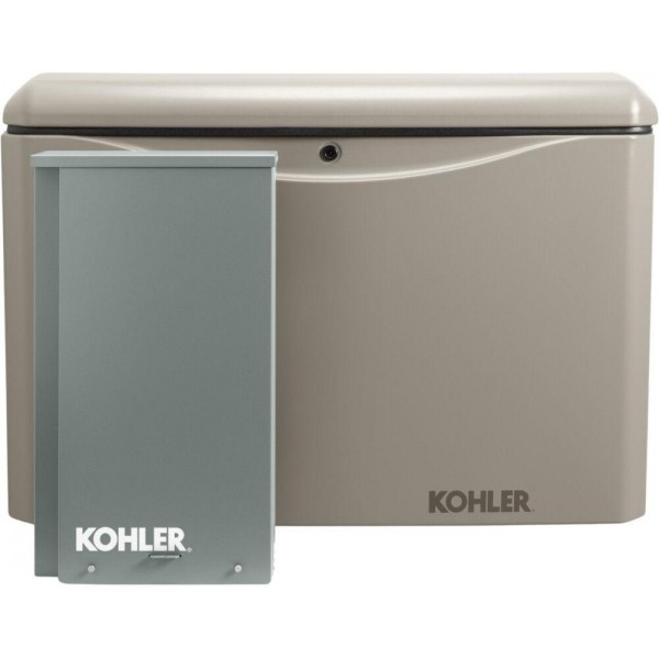 Kohler Power 120/240V 26 kW NG/LPG 1-Phase Home Standby Generator with Switch