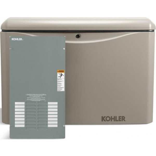 Kohler Power 14kW Home Standby Generator with 100-AMP 16-Circuit Automatic Transfer Switch