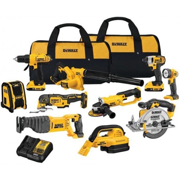 DEWALT 20V MAX 10 Tool Combo Kit