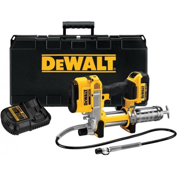 DEWALT 20V MAX Lithium Ion Grease Gun Kit
