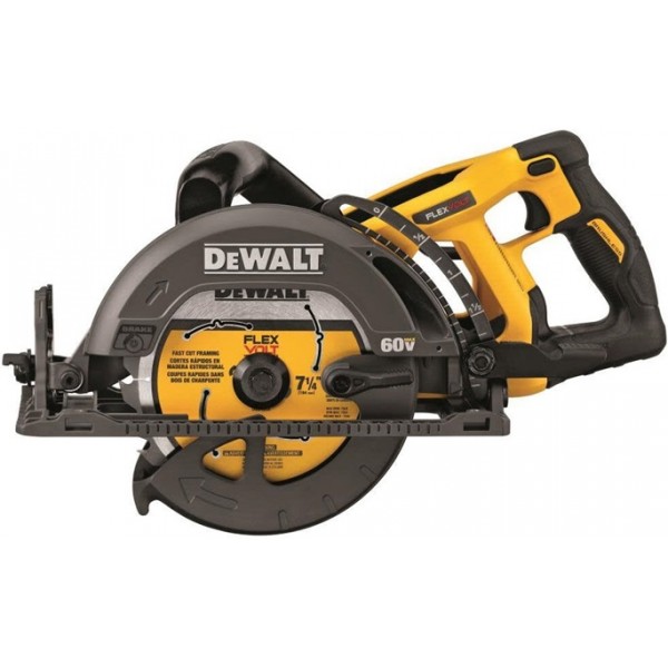 DEWALT FLEXVOLT 60V MAX 7-1/4 Worm Drive Style Saw (Bare Tool)