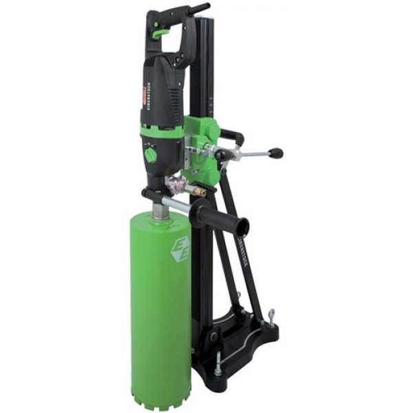 CS Unitec 120V 3-Speed Wet/Dry Hand Held Core Drill for Concrete with Anchor/Vacuum Stand