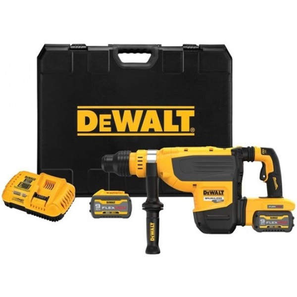 DEWALT 60V MAX Combination Rotary Hammer Kit Brushless SDS MAX 1 7/8in