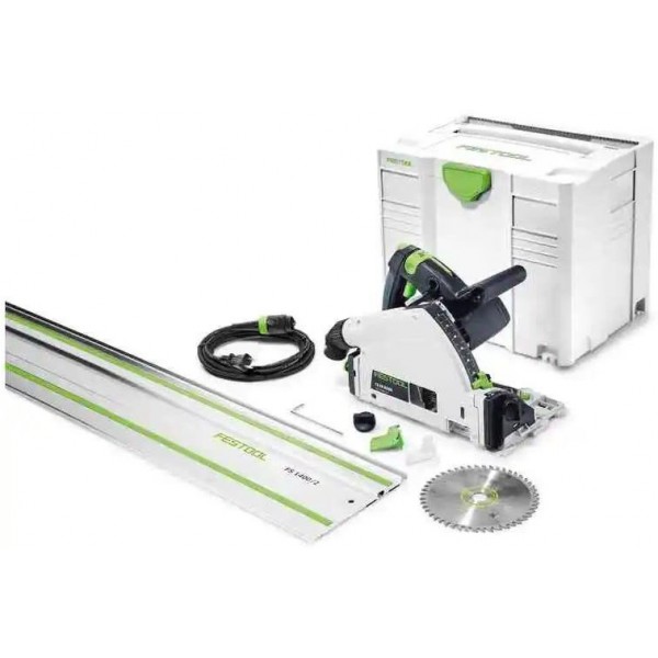 Festool 6 1/4in TS 55 FEQ-F-Plus Plunge Cut Track Saw Set