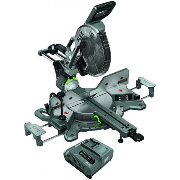 FLEX 12 Inch Dual Bevel Sliding Miter Saw Stacked Lithium Kit