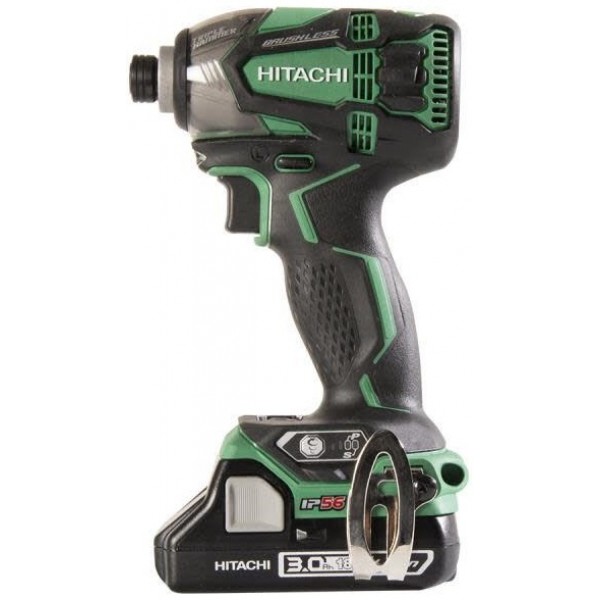 Hitachi 18 V Li-ion Brushless Triple Hammer Impact Driver Kit