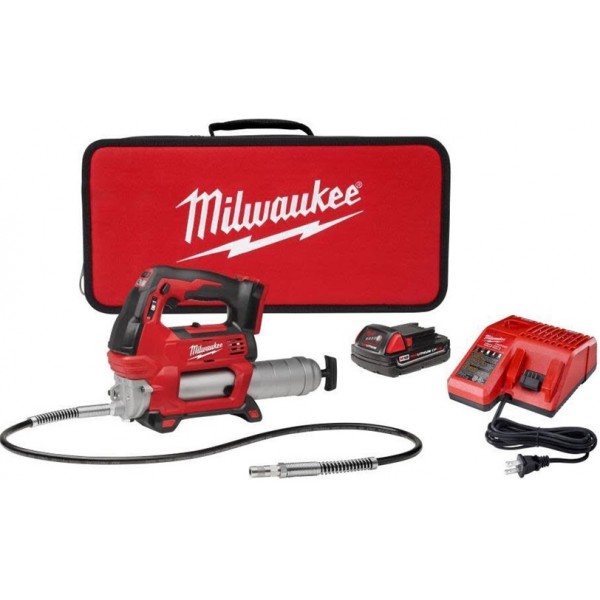 Milwaukee M18 2-Speed Grease Gun 1CT Kit
