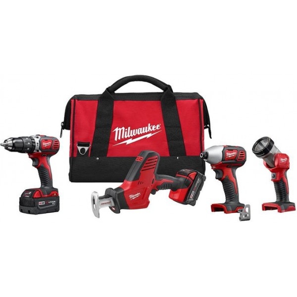 Milwaukee M18 4-Piece Combo Kit