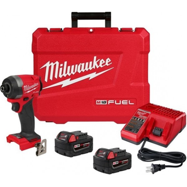 Milwaukee M18 FUEL 1/4inch Hex Impact Driver Kit