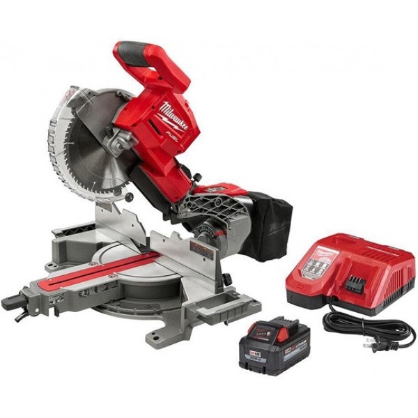 Milwaukee M18 FUEL 10inch Dual Bevel Sliding Compound Miter Saw Kit
