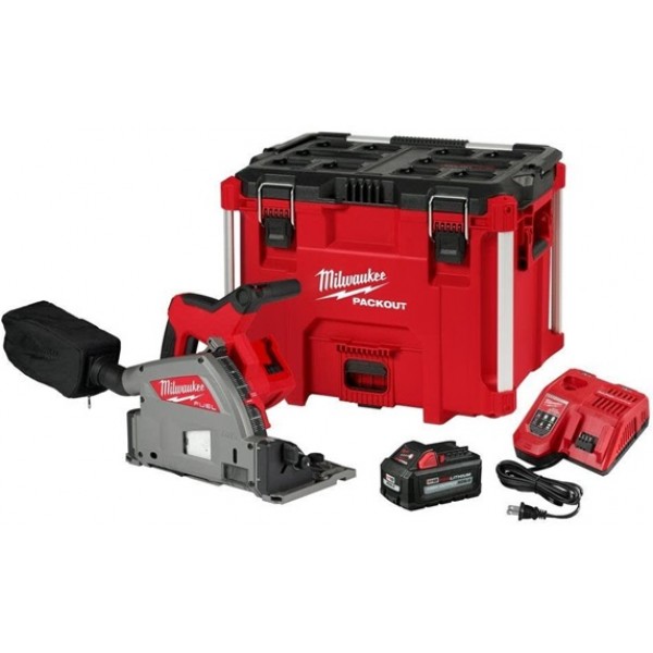 Milwaukee M18 FUEL 6 1/2inch Plunge Track Saw Kit