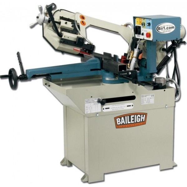 Baileigh BS-250M Horizontal Band Saw Single Mitering 110V 1 Phase