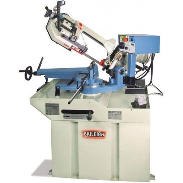 Baileigh BS-260M Band Saw Dual Mitering Gear Driven 220V 1 Phase