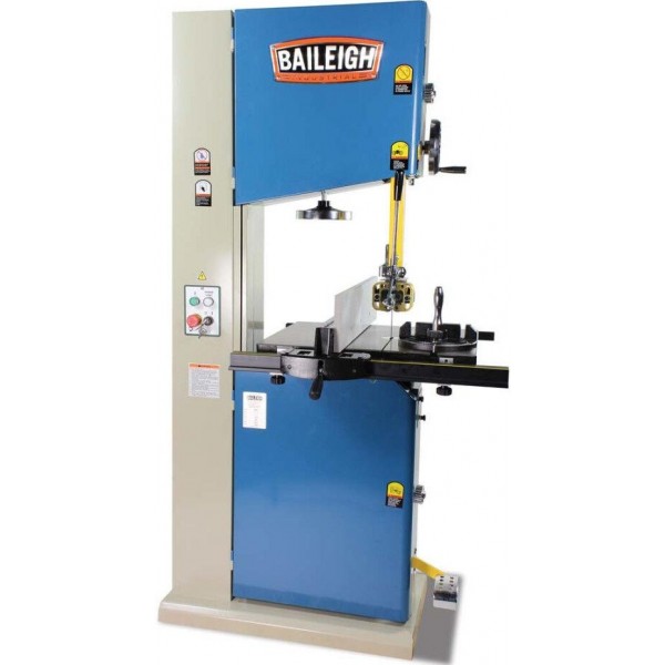 Baileigh WBS-18 Vertical Band Saw 220V 1 Phase 3HP 18in
