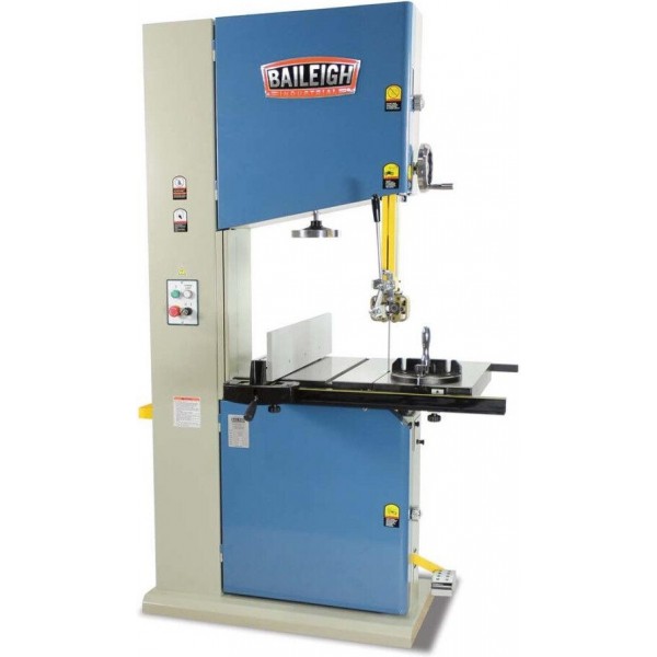 Baileigh WBS-22 Vertical Band Saw 220V 1 Phase 5HP 22in