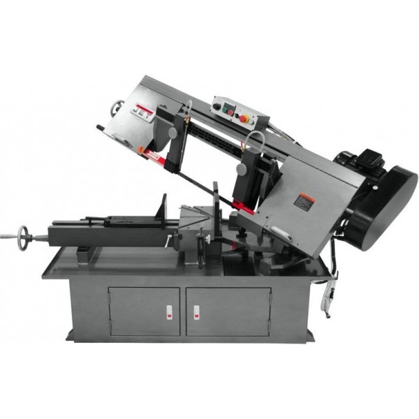 JET 10 In. x 18 In. Horizontal Dual Mitering Bandsaw 2 HP 230 V 1Ph