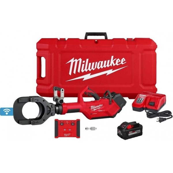 Milwaukee M18 FORCE LOGIC 5 Inch Underground Cable Cutter with Wireless Remote