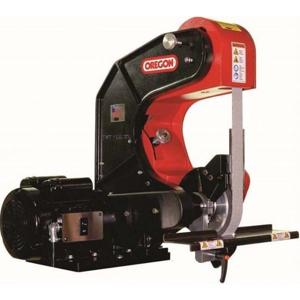 Oregon 1/2 Inch x 60 Inch Belt Grinder with Pedestal