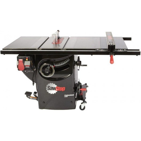 Sawstop 10 in. 3 HP Professional Cabinet Saw with 30 In. Fence