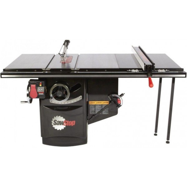 Sawstop 10 Inch 5 HP 36 Inch Industrial Cabinet Saw 3-Phase 230 V