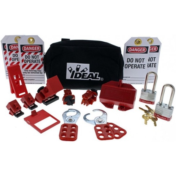 Ideal Industries Standard Lockout/Tagout Set 26-Piece Ideal Industries Standard Lockout/Tagout Set 26-Piece