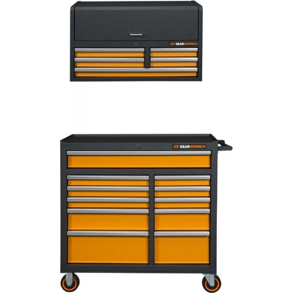 GEARWRENCH GSX Series Tool Chest 41in and Rolling Tool Cabinet 41in