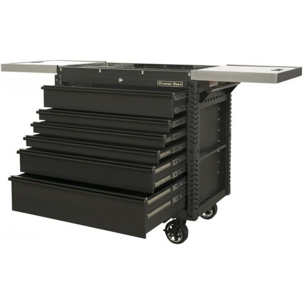 Extreme Tools 41in Tool Cart Matte Black